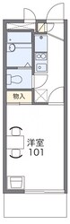 レオパレスツインハイツＡの物件間取画像